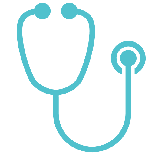 Symbole d'un stéthoscope